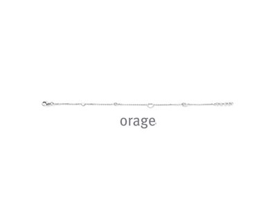 Orage | Bracelet | Argent | Oxyde de Zirconium | Coeur | AT306
