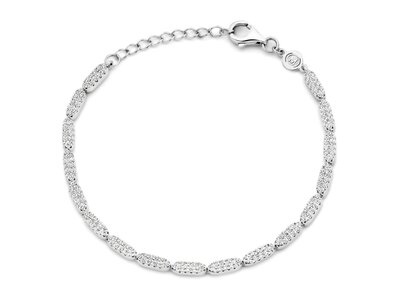 Naiomy Silver | Bracelet | Argent | Oxyde de Zirconium | B2A66