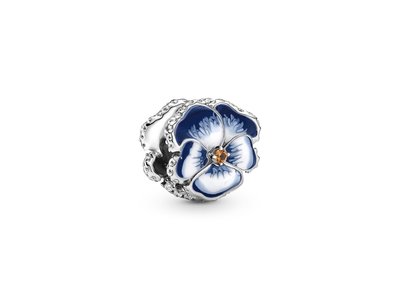 Pandora | Charm | Fleur de Pensée | Bleu | 790777C02