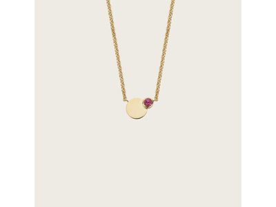 Funky Gold 14K | Collier | A Graver | Tourmaline | SP 303 TO