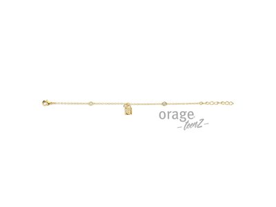 Orage Kids | Bracelet | Plaqué Or | Oxyde de Zirconium | T520