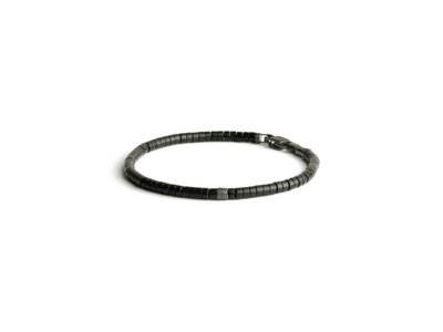 GEMINI | Bracelet | Sphera Black | 4 mm | Agate | N31