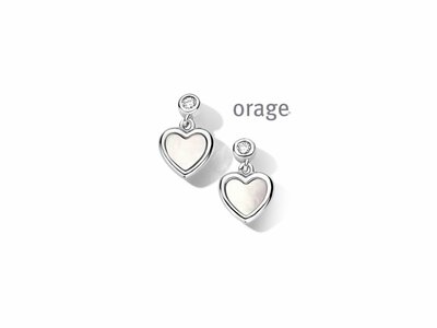 Orage | Boucles d'Oreilles | Argent | AS419