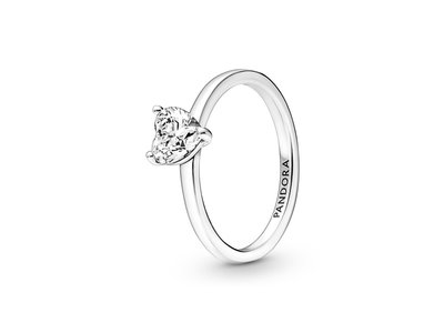 Pandora | Bague | Solitaire | Coeur Scintillant | 191165C01