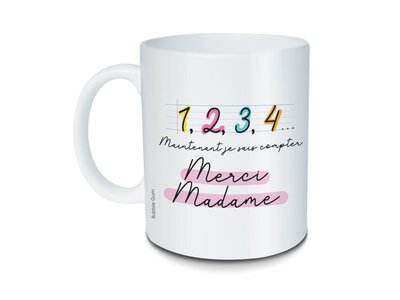 MUGS | 1,2,3,4... Merci Madame