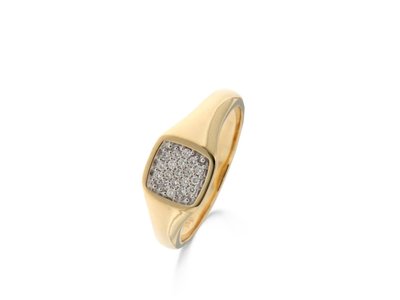 Loumya Gold "Or" | Bague | Or Jaune | Diamants 0.120ct | B064854/A