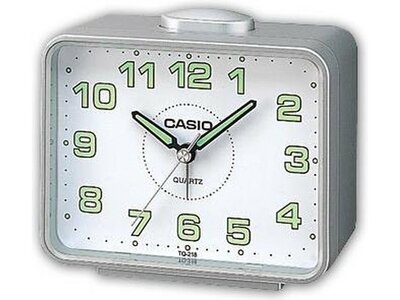 Casio | Réveil | Alarme | Snooze | Gris | TQ-218-8EF