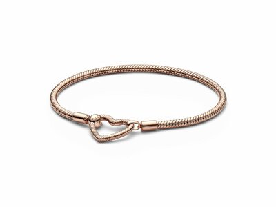Pandora | Bracelet | Moments | Fermoir Coeur | Rosé | 582257C00