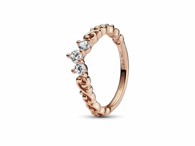 Pandora | Bague | Tiare Volute Royale | Rosé | 182232C01