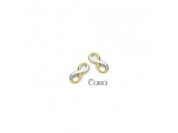 Loumya Gold "Or" | Boucles d'Oreilles | Or Bicolore | Infini | CA050