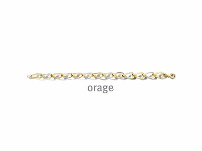 Orage | Bracelet | Bicolore | Oxyde de Zirconium | AT062