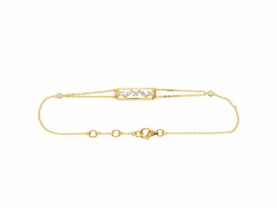 Loumya Gold "Or" | Bracelet | Or Jaune | Diamants | 065799/A