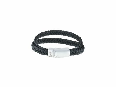 AZE Jewels | Bracelet | Double Plat string Noir | AZ-BL008-A