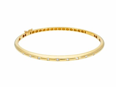 Loumya Gold "Or" | Bracelet | Or Jaune | Diamants 0.12ct | J229832