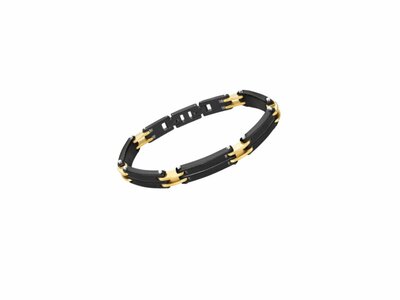Lotus Style | Bracelet | Acier Inoxydable | Doré Noir | LS2259/2/2