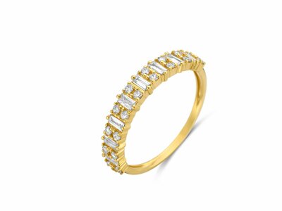 Loumya Gold "Or" | Bague | Or Jaune | Diamants | 0.220ct 065715/A