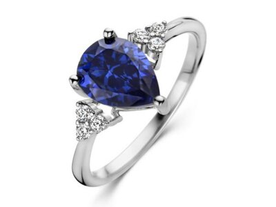 Naiomy Silver | Bague | Argent | Oxyde de Zirconium | N3A55