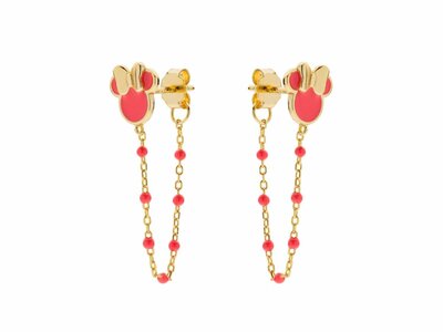Disney Jewels | Boucles D'Oreilles | Minnie | Plaqué Or | ES00079YL