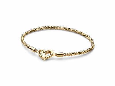 Pandora | Bracelet | Moments | Doré | Maille Cloutée | 562731C00