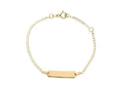 Loumya Gold "Or" | Bracelet | Identité Bébé | Or Jaune | Personnalisable | 180583