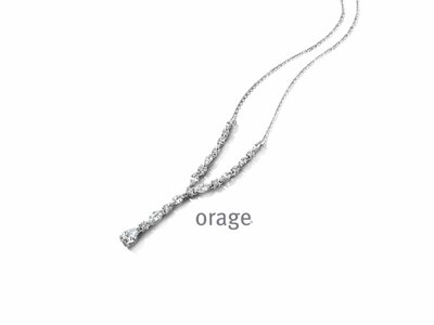 Orage | Collier | Argent | Oxyde De Zirconium | AW016