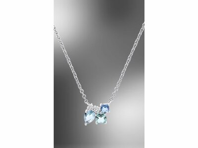 Lotus Silver | Collier | Argent | Oxyde de Zirconium | LP3637-1/1