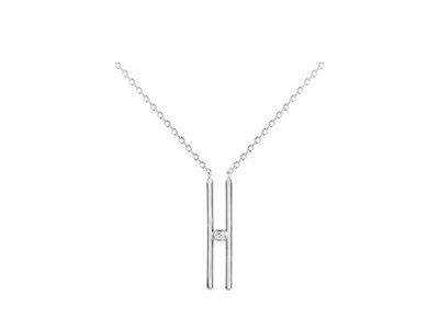 La Garçonne Diamant | Collier | Argent | Diamant | 20700005