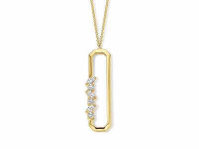 Loumya Gold "Or" | Collier | Or Jaune | Diamants 0.31ct | 067135/A