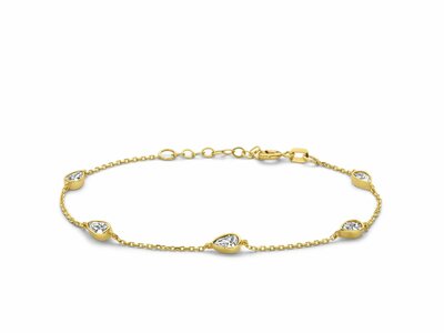 Loumya Gold "Or" | Bracelet | Or Jaune | Oxyde de Zirconium | AA0008C