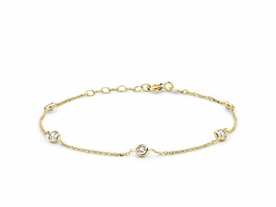 Loumya Gold "Or" | Bracelet | Or Jaune | Oxyde de Zirconium | AA0010C