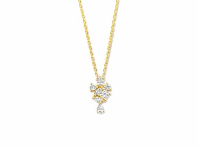 Loumya Gold "Or" | Collier | Or Jaune | Diamants 0.32ct | 065787/A