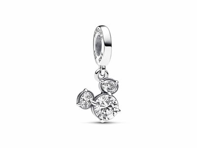 Pandora | Charm | Disney | Tête de Mickey Silhouette Scintillante | 793031C01