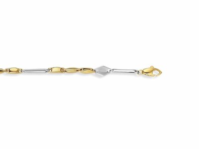 Loumya Gold "Or" | Bracelet | Or Jaune | Bicolore | AR1327B20