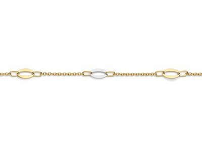 Loumya Gold "Or" | Bracelet | Or Jaune | Bicolore | AR1502B19