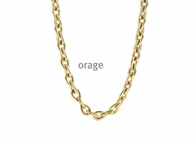 Orage | Collier | Acier Doré | AW349