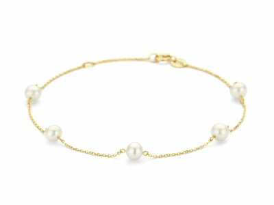 Loumya Gold "Or" | Bracelet | Or Jaune | Perles de Culture | AA0023F