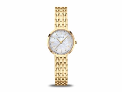 Bering | Femme | Quartz | Classic | Acier Inoxydable | Doré | 19126-734