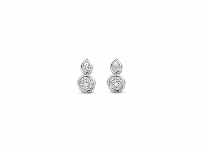 Naiomy Silver | Boucles d'Oreilles | Argent | Oxyde de Zirconium | N4L59