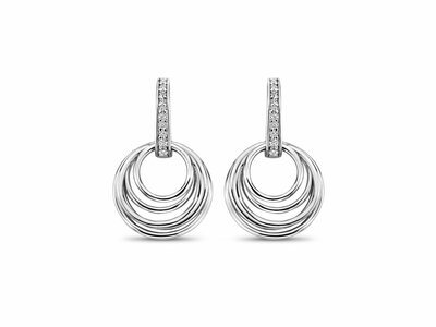 Naiomy Silver | Boucles d'Oreilles | Argent | Oxyde de Zirconium | N4B52