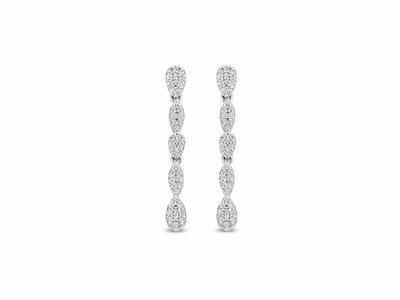 Naiomy Silver | Boucles d'Oreilles | Argent | Oxyde de Zirconium | N4A59