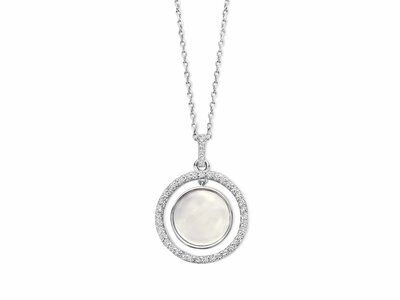 Naiomy Silver | Collier | Argent | Oxyde de Zirconium | Nacre | N4J59