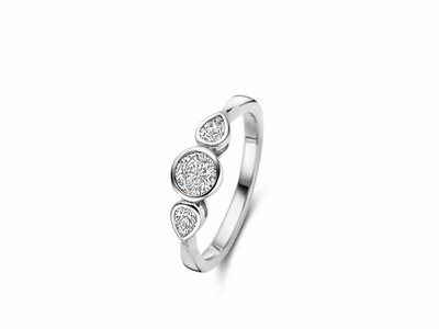 Naiomy Silver | Bague | Argent | Oxyde de Zirconium | N4L57