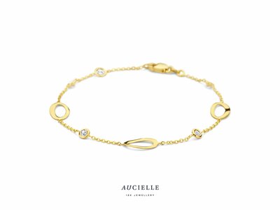 Loumya Gold "Or" | Bracelet | Or Jaune | Oxyde de Zirconium | AA0019C