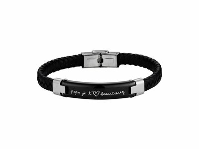 Loumya Steel | Bracelet | Papa Je T'Aime Beaucoup