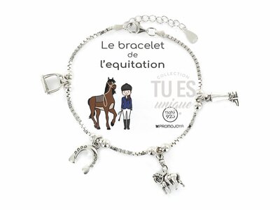 Tu es unique | Bracelet | équitation | 9107567