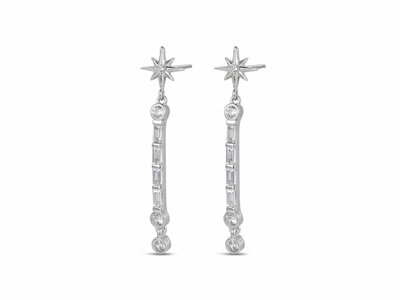 Loumya Silver | Boucles D'Oreilles | Argent | Oxyde De Zirconium | 9117174