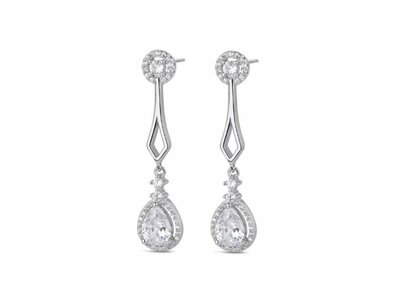 Loumya Silver | Boucles D'Oreilles | Argent | Oxyde De Zirconium | 9117173