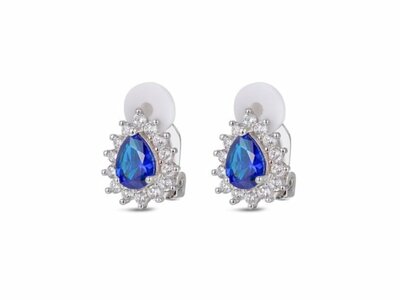 Loumya Silver | Boucles d'Oreilles | Clips | Argent | Oxyde De Zirconium | 9117723