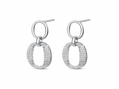 Loumya Silver | Boucles d'Oreilles | Argent | Oxyde De Zirconium | 9116323