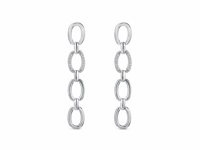 Loumya Silver | Boucles D'Oreilles | Argent | Oxyde De Zirconium | 9114630